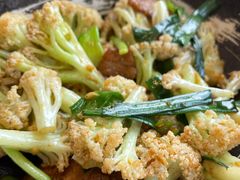 油渣有机花菜-关东小磨东北菜(上海长风大悦城店)
