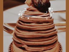 栗の秋&nbsp;·焙茶布丁挞-KNOTKNOT珞珞·日式甜品(K11店)