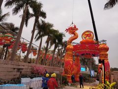 -欢乐海岸椰林沙滩-2025湾区超级灯会