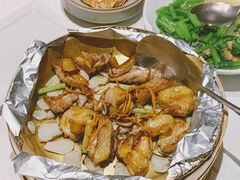 松茸铜盘焗鸡-新荣记(建国门外大街店)