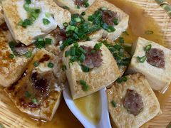 客家煎酿豆腐-花悦农庄 | 烧鸡·竹筒饭(沙迳高沙温泉香溪堡店)