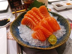 三文鱼刺身-大渔铁板烧(大悦城店)