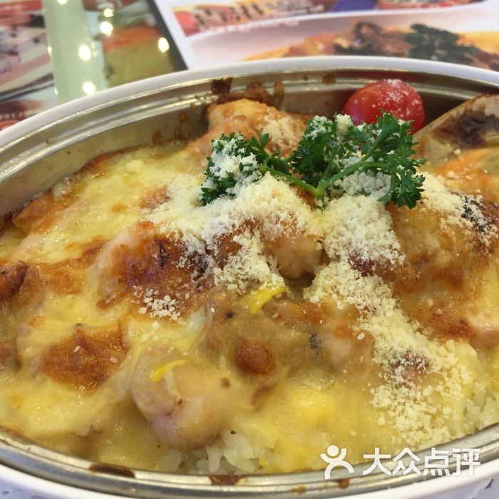 露斯港式茶餐廳(蘭桂坊店)芝士忌廉焗海鮮飯圖片 - 第931張