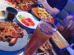 -钳小柒·小龙虾蓝龙王烧烤夜宵(长寿路店)
