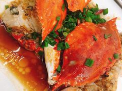 葱油螃蟹-渔中舟海鲜大排档(普陀沈家门店)
