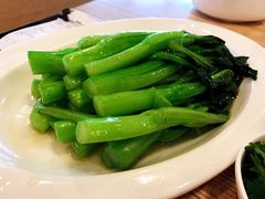 清炒广东菜心-粤仔湾砂锅粥(广益哥伦布店)