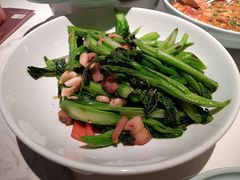 猪油渣生炒菜心-小荔园·粤菜小馆(美的悦然广场店)