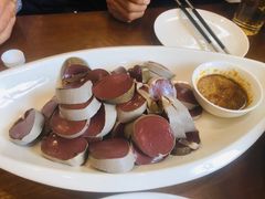 血肠沾蒜泥-知音酒楼(花园店)