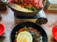 黑椒牛肉石锅拌饭-米屋石锅拌饭(师大店)