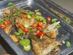炭烤碟鱼头-慧丰烧烤