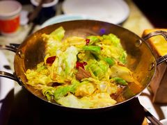 杭风香锅卷心菜-绿茶餐厅(乐峰广场店)