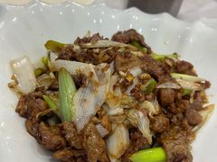 葱爆羊肉-红旗饭庄