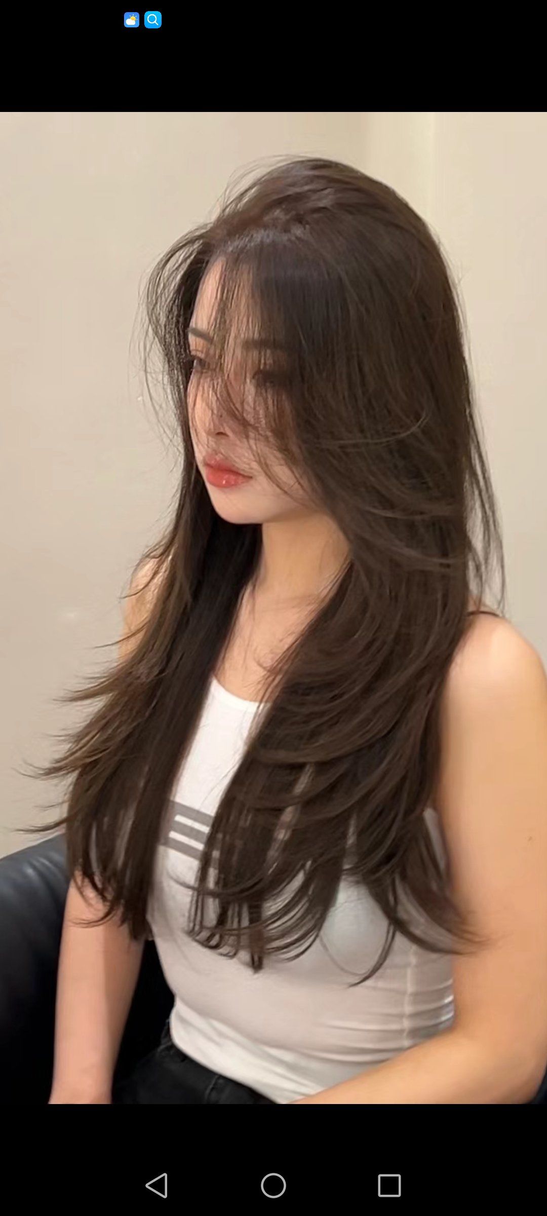 女生中长发发型 #长发发型 #今日发型