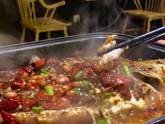 麻辣烤鱼-坂上烧铁板鮰鱼(和谐广场店)