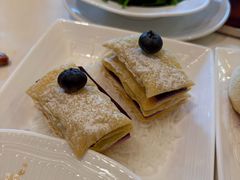 芝士蓝莓拿破仑酥-利苑酒家(华熙国际店)