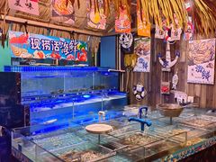 水产区-领鲜活海鲜榴莲自助火锅(东门店)