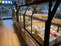 面包甜点陈列柜-托斯卡纳烘焙意大利餐厅(五天地店)