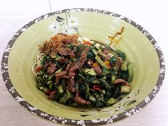 黄瓜皮炒牛肉-刘氏三和面馆