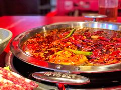 谭血鸭红锅底-谭鸭血老火锅(漳州路店)