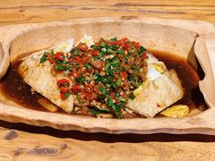 凉拌荷包蛋-老滇山寨•云南特色菜•地方菜•民族风情歌舞表演(金碧店)