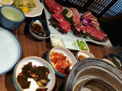 -明洞阿姨·韩式酱蟹烤肉·创意料理(三元桥店)