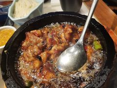 石锅杭椒牛蛙-桂满陇-西湖船宴(西单大悦城店)