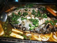 -探鱼·鲜青椒爽麻烤鱼(中天广场店)