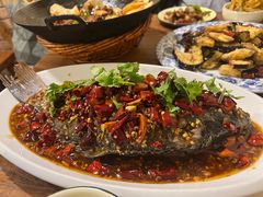 蒜爆鱼-东来土菜馆(民祥园路店)