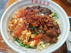 四合一菠菜手擀面-手擀菠菜面(西康路店)