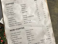 菜单-Cafe Rooftop Cheongsapo