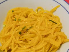 蟹黄咸蛋土豆丝-荆九爷爆炒桥头三嫩(夫子庙店)