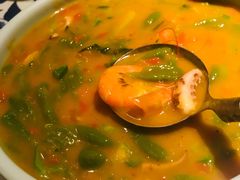 翡翠海鲜面疙瘩-绿茶餐厅(布吉万象汇店)