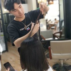 Grico 老师作品-茶发Salon·烫发染发理发