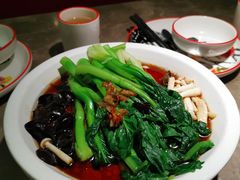 白灼芥兰-新白鹿餐厅(嘉兴八佰伴华府店)