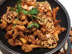 干锅牛蛙-渝蛙馆(新百店)