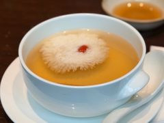 菊花豆腐竹荪炖松茸-随堂里