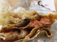 -正宗杂粮煎饼香软鸡蛋饼