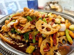 御膳房金牌烤鱼小份-大湾金牌万州烤鱼(沙河店)