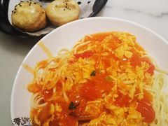 西红柿鸡蛋打卤面-京城小江南·北京烤鸭·江南土菜·白鱼(中关村店)