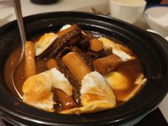 葱烧鳝鱼生敲-狮王府淮扬菜(万象城店)