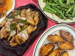 紫苏炒豆角-松记特色美食