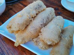 香香脆脆炸鱼肚-章记正宗南岗鱼蛋火锅