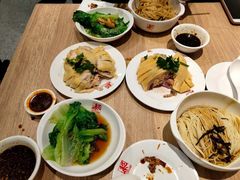 鸡汤灼生菜-泰煌鸡·上海白斩鸡·鸡汤面(万航店)