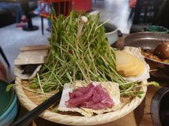 黑猪灼泉水时蔬-吃饭皇帝大(解放西路店)