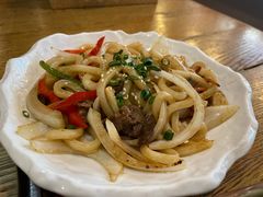 什锦牛肉炒乌冬-赤坂亭·M9和牛烧肉·铁板烧(合肥万象城店)
