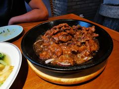 铁板黑椒牛柳-好嫂子酱猪手•农家菜(华远坊店)