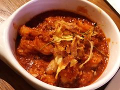 蒜蓉百里香油爆虾仁-造精酿餐厅