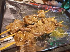 -路边摊小炉子烧烤