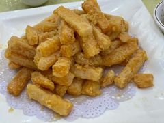 鸭蛋黄焗南瓜-普天和酒楼·新津菜·烤鸭(天津之眼店)