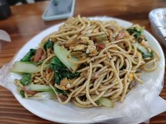 炒粉面-十里铺铁板鱿鱼